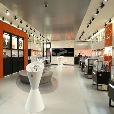 ODM Watch Shop Countertop Glass Display Case 10mm Tempered Glass