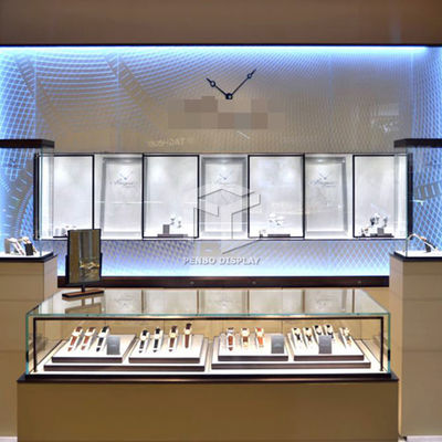 ODM Watch Shop Countertop Glass Display Case 10mm Tempered Glass